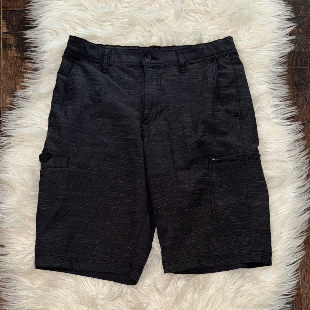 Urban Pipeline Black Cargo Shorts